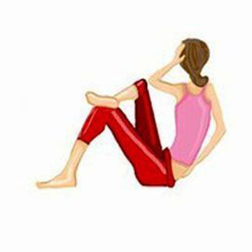 Упражнение 3 Косые Ситап Sit-ups 2