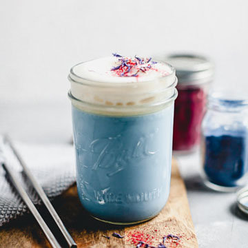 Как приготовить Smurf Latte