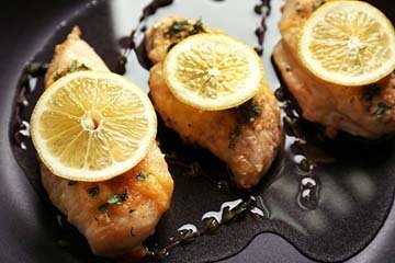 1. Вкусная курица с лимоном