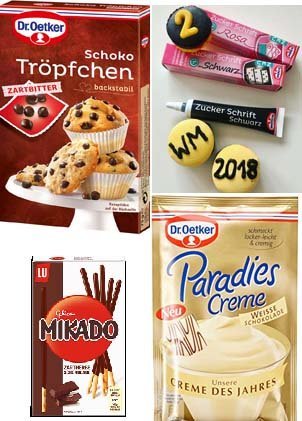 Рекомендуется продукция фирмы Dr. Oetker