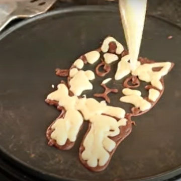 Мастер класс Блинный котик 5