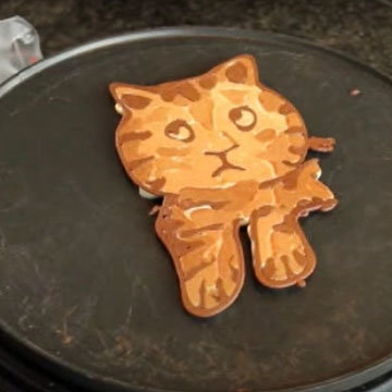 Мастер класс Блинный котик 7