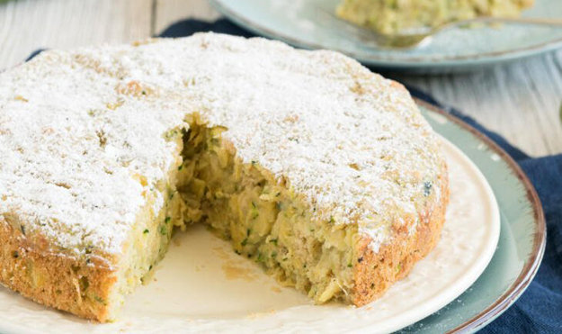 Как испечь пирог для диеты с ананасом и кабачками 2