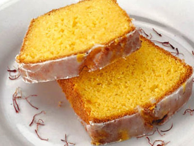 Шафрановый ромовый пирог