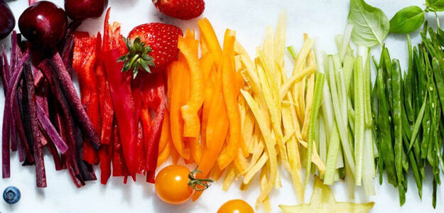 Полезные продукты: цвет продуктов