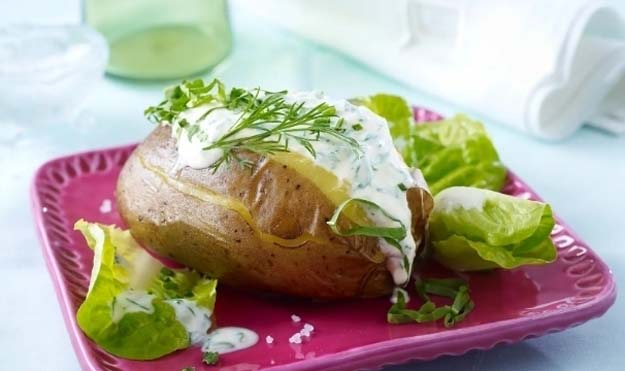 печеный картофель