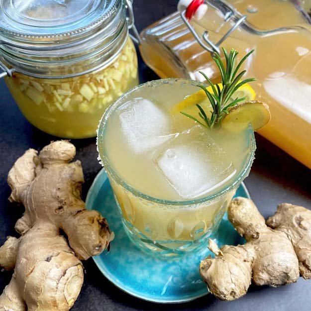 Как приготовить пробиотические напитки с Ginger Bug