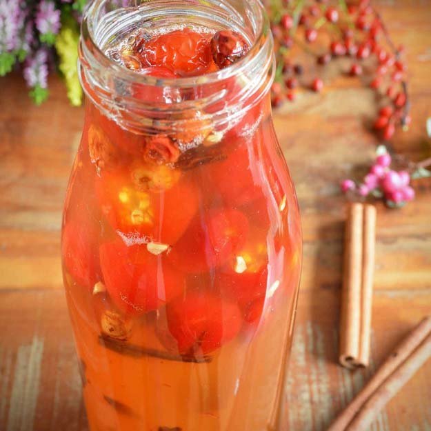 Эликсир для здоровья из шиповника и корицы