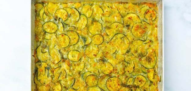 Самый простой рецепт из кабачков — это Скарпачча