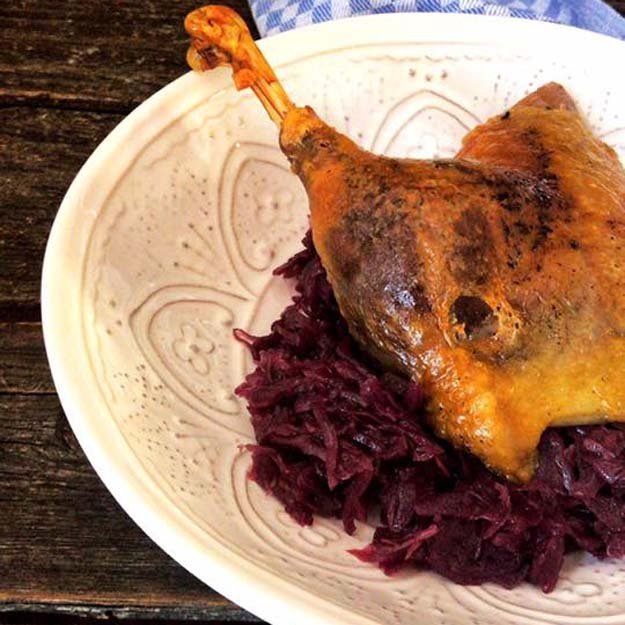 Меню на праздничный стол. Рецепт гуся или утки-02