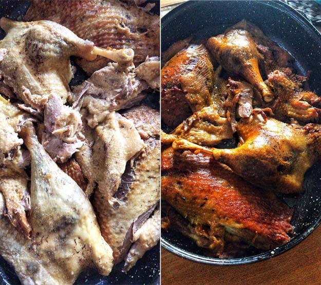 Меню на праздничный стол. Рецепт гуся или утки-02