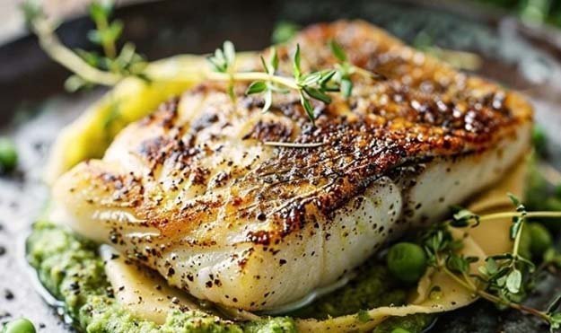 Меню на праздничный стол. Рыба с кофейной корочкой-02