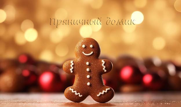 Пряничный домик рецепт