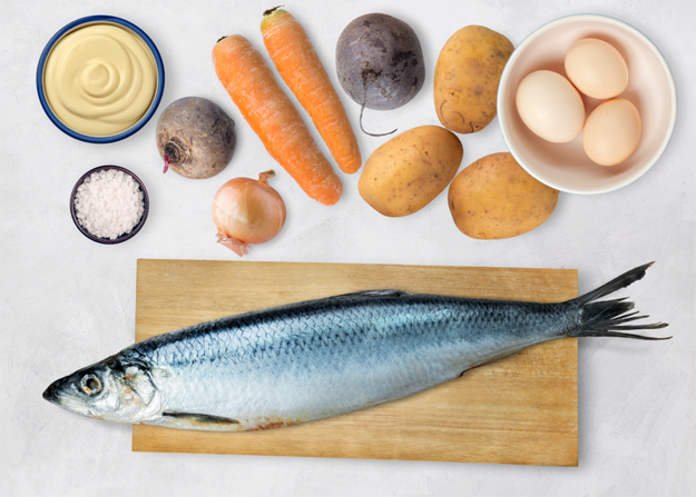 Салат Селедка под шубой-02