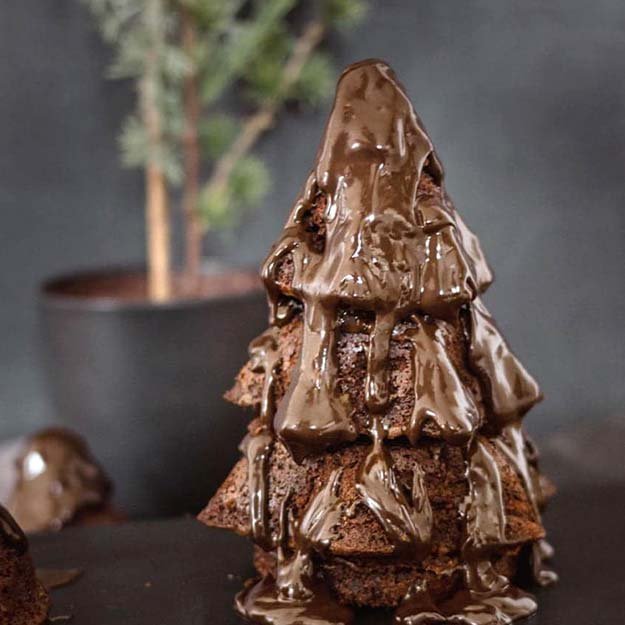 Торт на Новый год «Рождественская елка» а-ля «Захер»-02