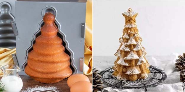 Торт на Новый год в форме