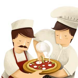 Пицца вдвоем