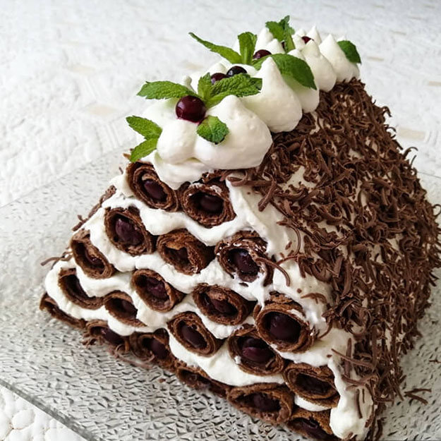 Блинный торт Монастырская изба