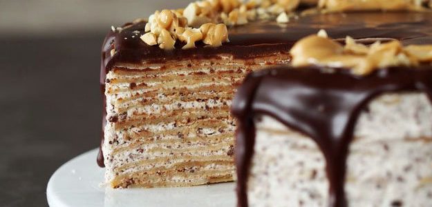 Блинный торт… когда блинов много!