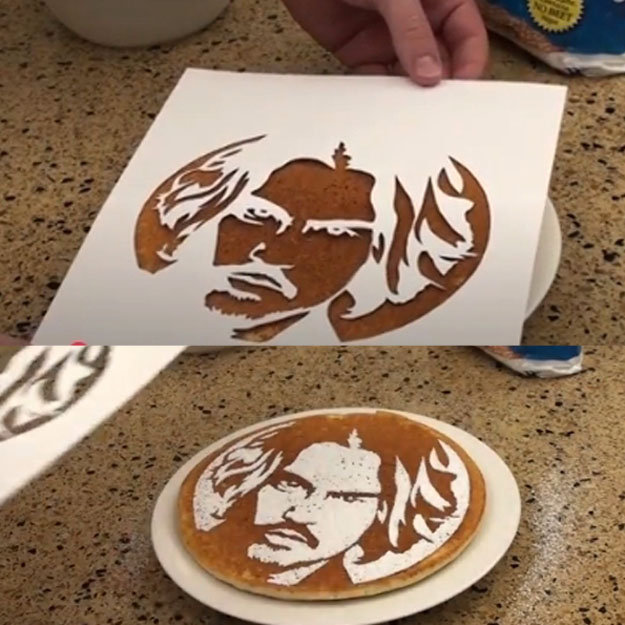 Рисовать блины. Искусство из сахарной пудры-02