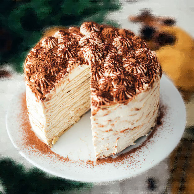 блинный торт Тирамису